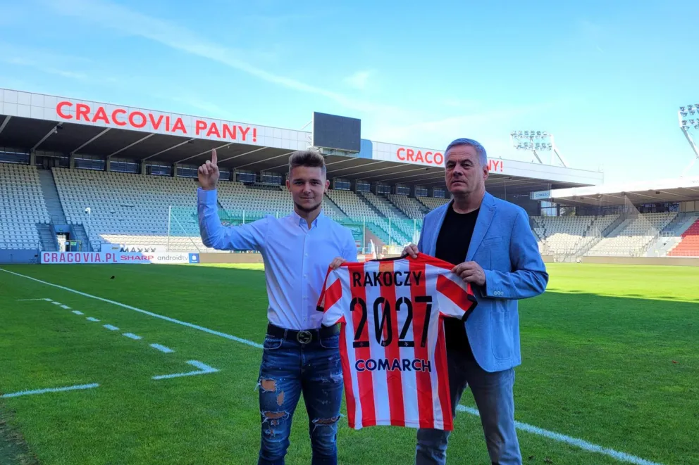 Michał Rakoczy przedłużył kontrakt z Cracovią