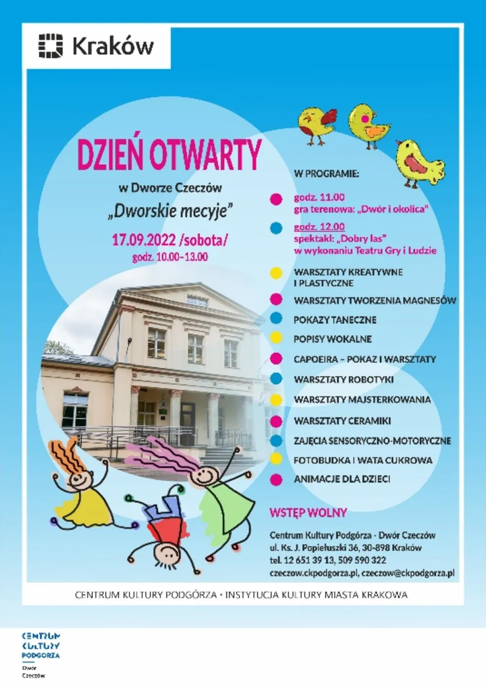 Dzień Otwarty Dworu Czeczów „Dworskie mecyje”