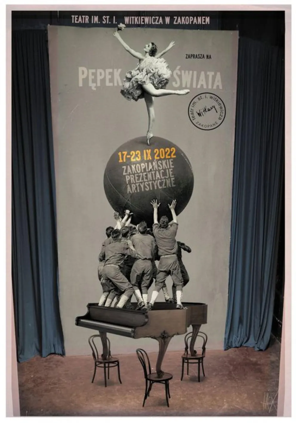 "Ziemia w której istnieje jeszcze człowiek "  - XI edycja Pępka świata w teatrze Witkacego 