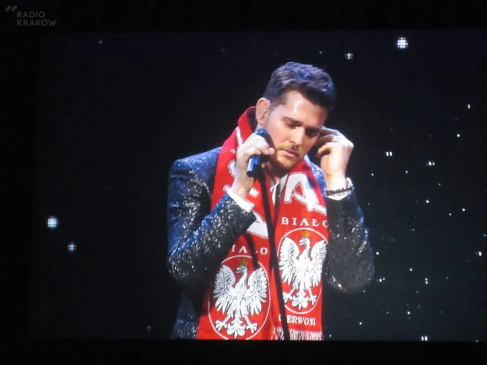 Koncert Michaela Buble w Kraków Arenie. Zdjęcia słuchaczy RK