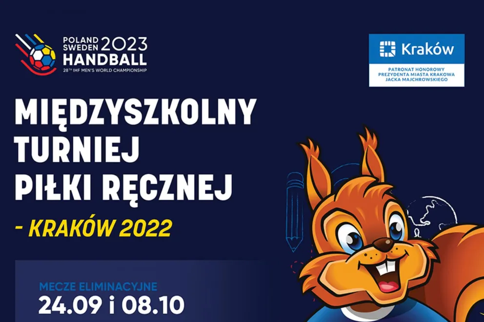 Rusza Międzyszkolny Turniej Piłki Ręcznej – Kraków 2022