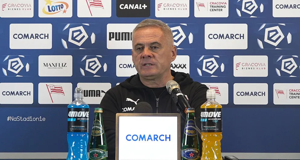 Ekstraklasa piłkarska – trener Cracovii: poprzeczka będzie zawieszona wysoko