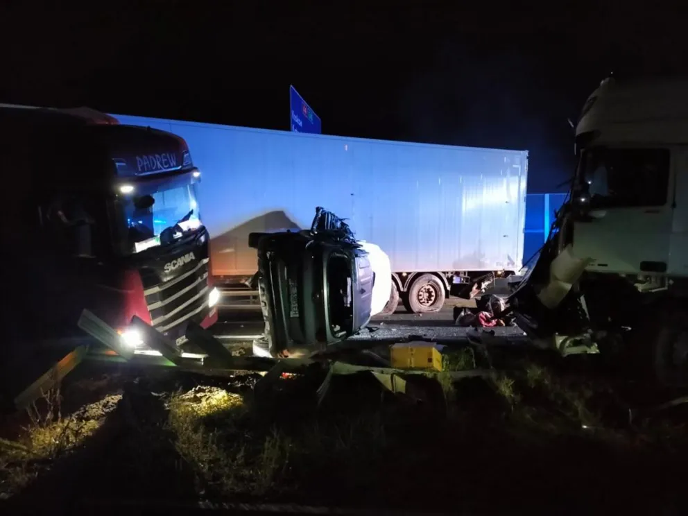 Karambol na A4 koło Tarnowa. Na szczęście nikt nie zginął