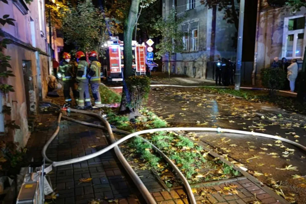 Pożar w Tarnowie, ewakuowano 12 osób