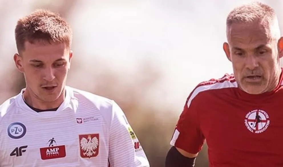 Ampfutboliści przegrali z Anglią