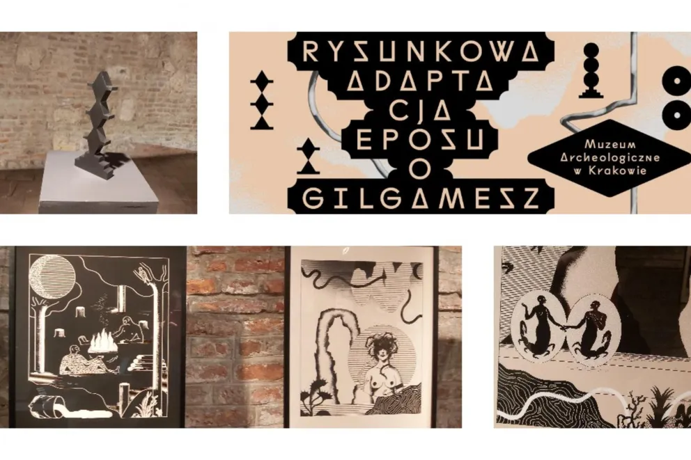  Rysunkowa wersja "Eposu o Gilgameszu" w Muzeum Archeologicznym