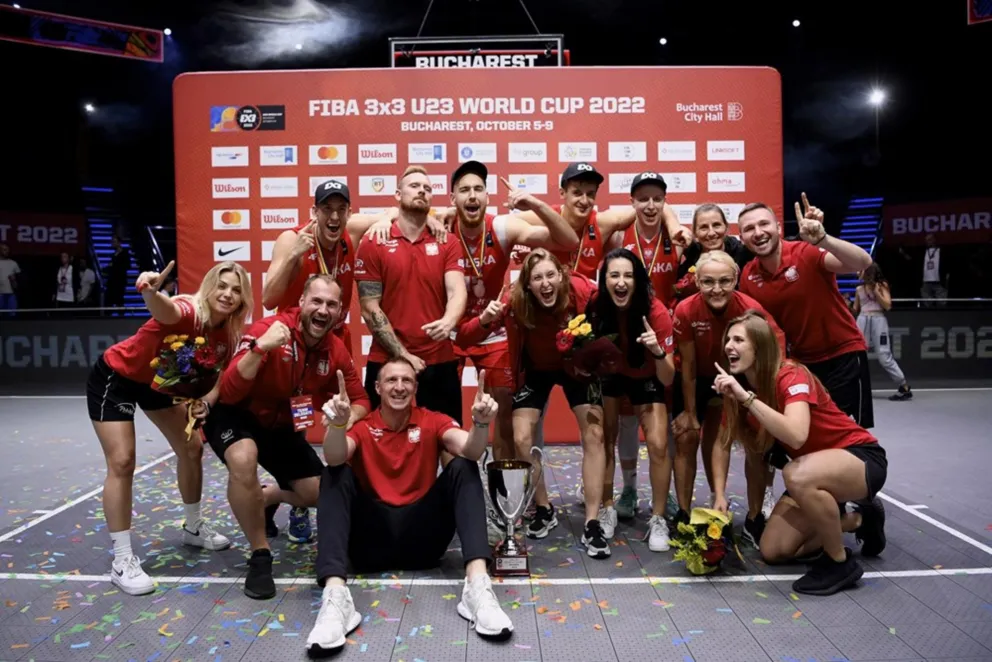 Koszykarz AZS AGH mistrzem świata 3x3 