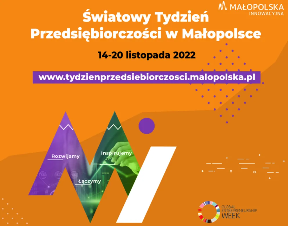 Światowy Tydzień Przedsiębiorczości w Małopolsce - 14-20 listopada 2022 r. 