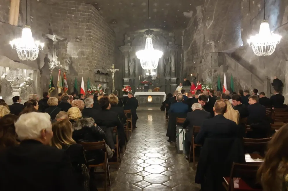 Już jutro Barbórka. W piątek w kaplicy św. Kingi odbyła się uroczysta Msza Święta
