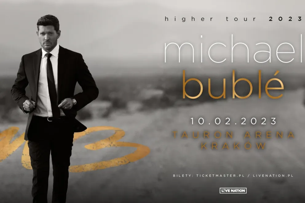 10 lutego Michael Bublé wystąpi w Tauron Arenie. Mamy bilety dla słuchaczy Radia Kraków