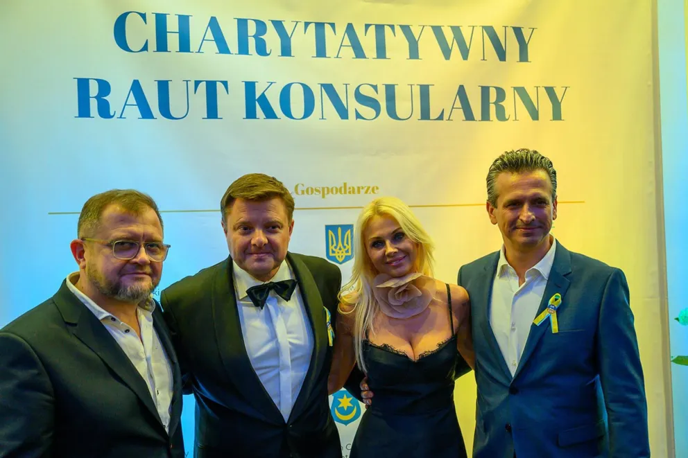 64 tysiące złotych zebrano podczas charytatywnego rautu konsularnego na rzecz Ukrainy w Tarnowie