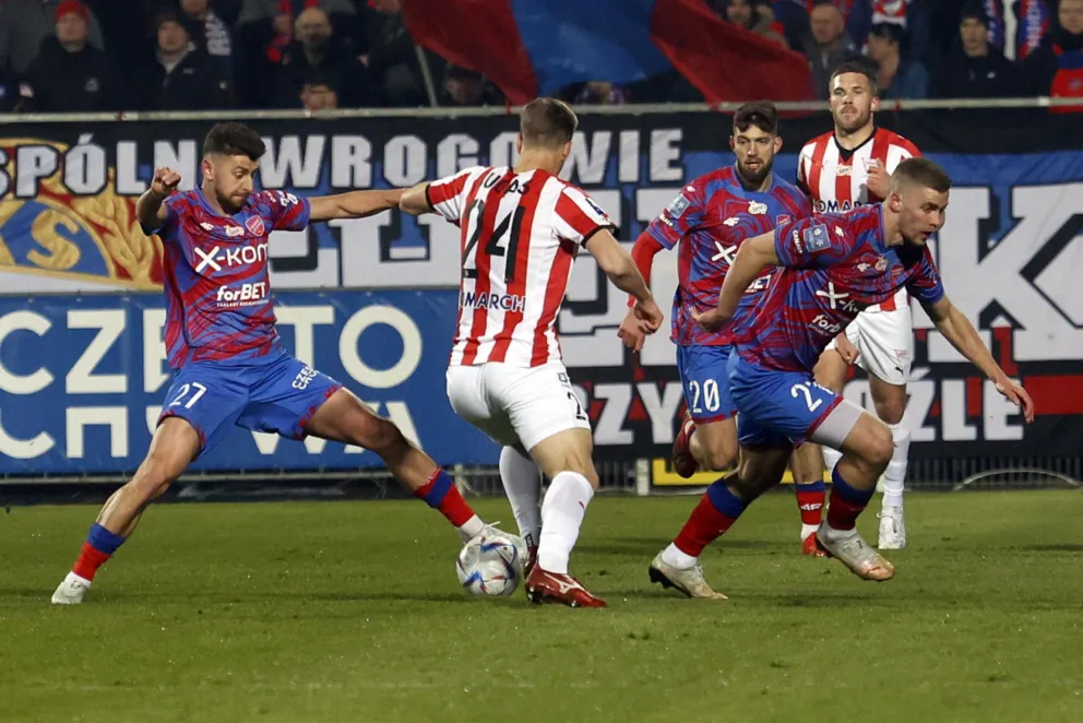 Raków w końcu pokonał Cracovię