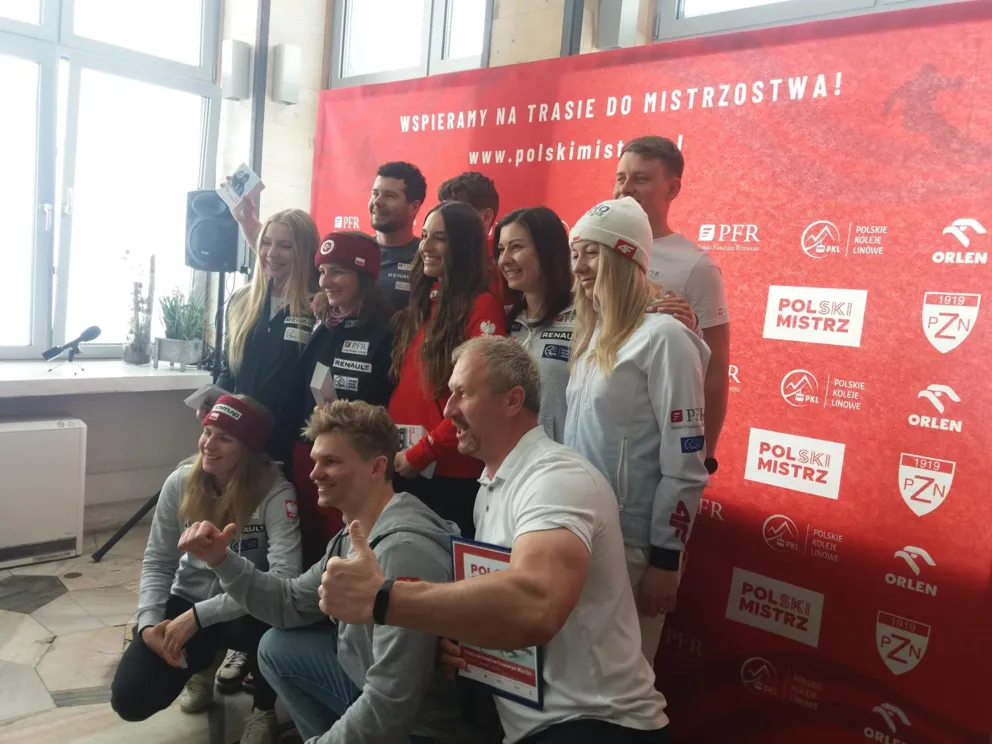 Mistrzowie na szczycie Kasprowego Wierchu
