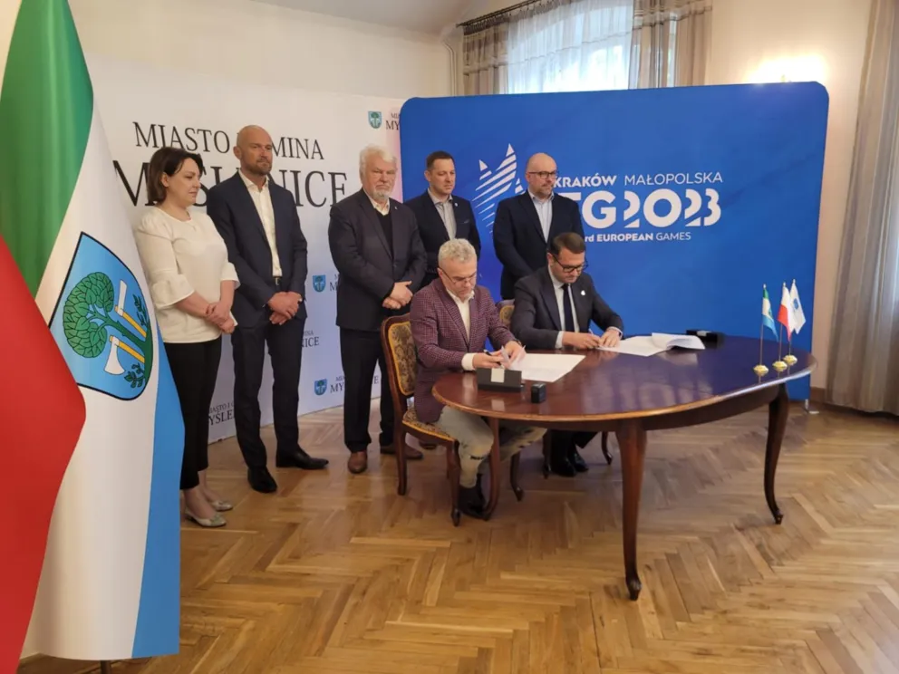 Myślenice oficjalnie miastem igrzysk