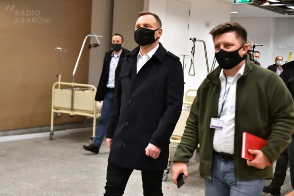 Prezydent miał wykonany test na koronawirusa; wynik jest pozytywny