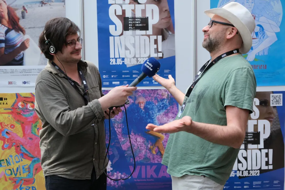 63. KFF trwa. Co słychać w festiwalowym studiu Radia Kraków?