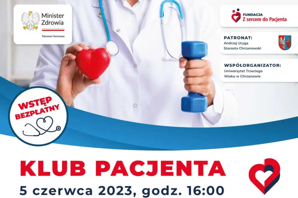 Klub Pacjenta w Chrzanowie: głównym tematem zawał serca