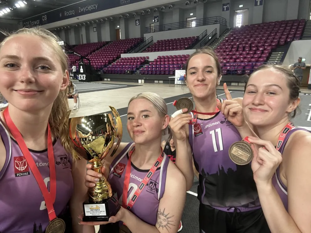 Dziewczyny z Krakowa mistrzyniami Polski w koszykówce 3x3 U23 