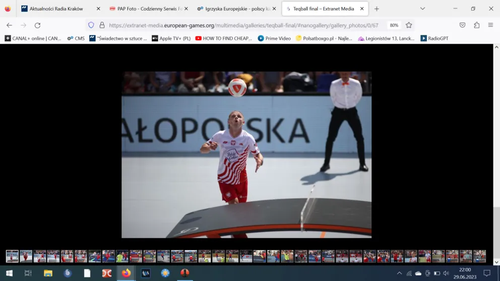 Igrzyska Europejskie - Duszak ze srebrnym medalem w teqballu