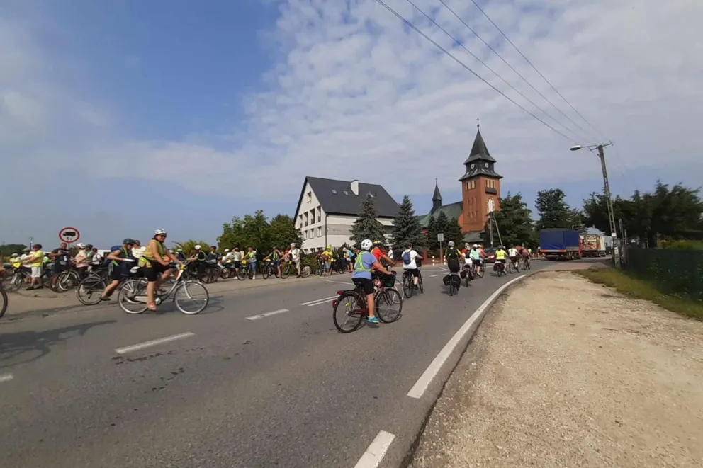 Ponad 500 osób w pierwszej rowerowej pielgrzymce diecezji tarnowskiej na Jasną Górę