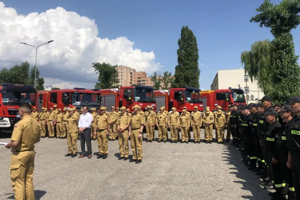 Strażacy z Krakowa jadą pomagać gasić pożary w Grecji