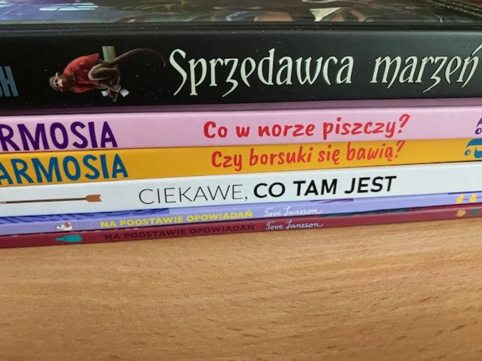 Tarmosia, Muminki, Sprzedawca marzeń i coś dla ciekawskich. Alfabet 24.9.23