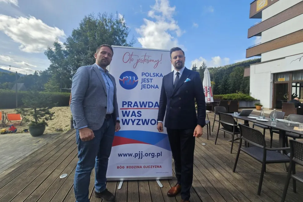 Prezentacja programu i kandydatów ugrupowania Polska jest Jedna pod Tatrami