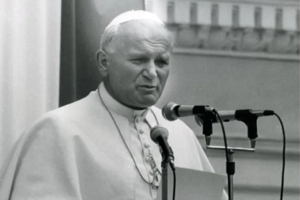 "Nie lękajcie się"   - papież  zza żelaznej kurtyny 