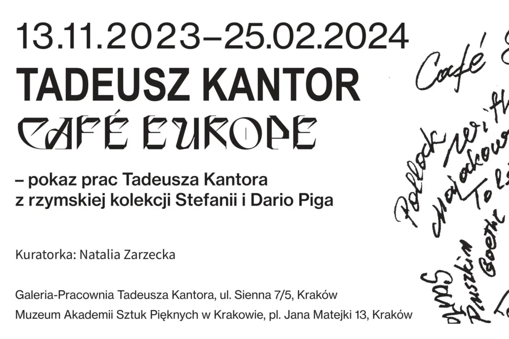 Tadeusz Kantor Café Europe