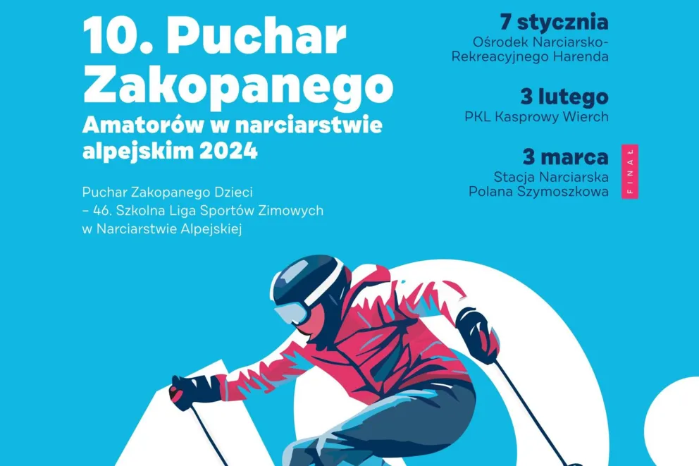 10. PUCHAR ZAKOPANEGO AMATORÓW W NARCIARSTWIE ALPEJSKIM - 3 marca