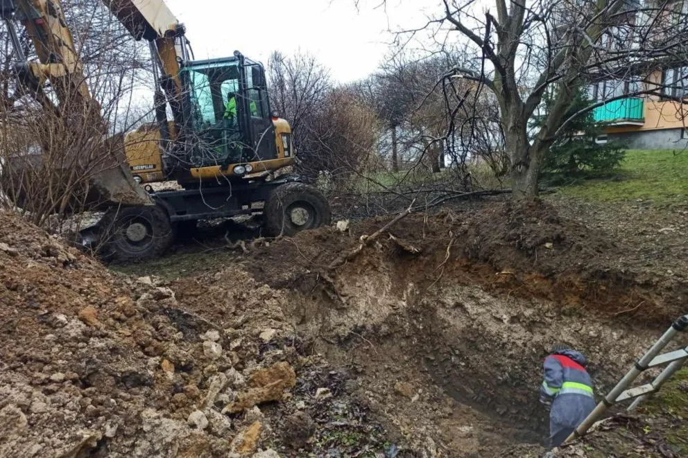 Awaria sieci ciepłowniczej w Chrzanowie może potrwać nawet do końca dnia