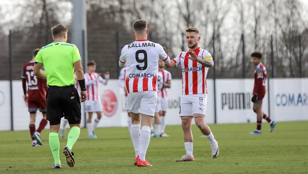 Cracovia wygrywa sparing ze Słowakami