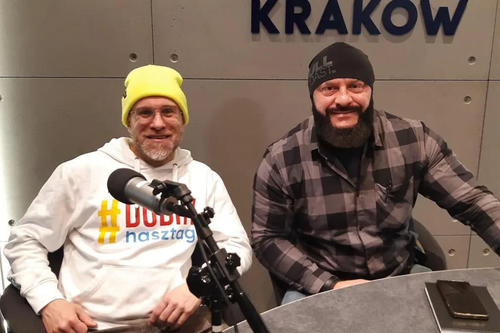 #DOBRYhasztag - rozmowa Wioletty Gawlik Mateuszem Masiorem i Hubertem Pietrusem
