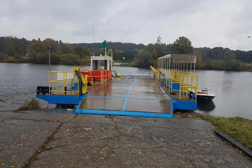 Znów kursuje prom "Drogowiec" na Wiśle w Spytkowicach