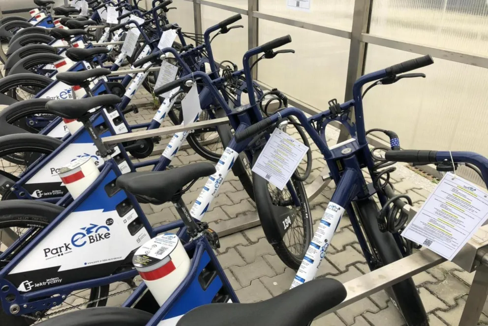 Kraków: Ruszyła bezpłatna miejska wypożyczalnia rowerów elektrycznych.