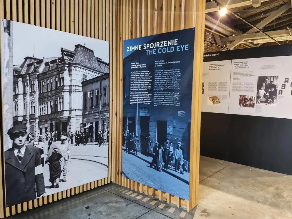 „Zimne spojrzenie. Marzec 1942. Ostatnie zdjęcia rodzin żydowskich w Tarnowie” w Żydowskim Muzeum Galicja 
