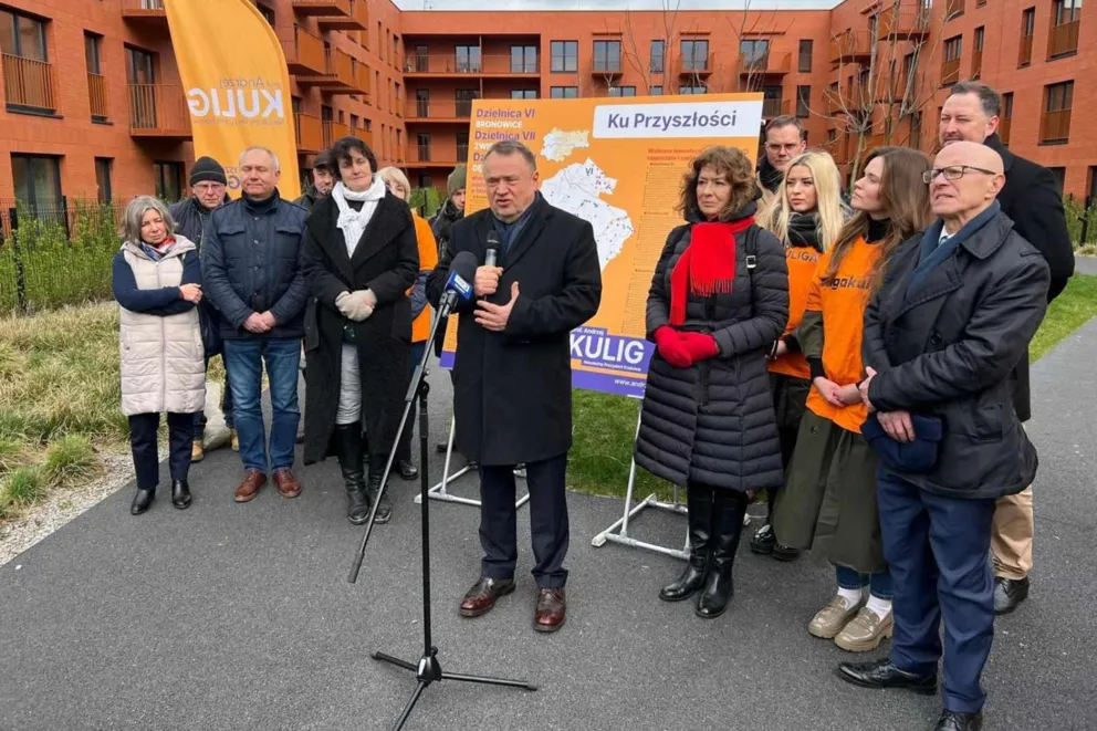 Andrzej Kulig przedstawił swoje pomysły dla Bronowic, Zwierzyńca i Dębnik