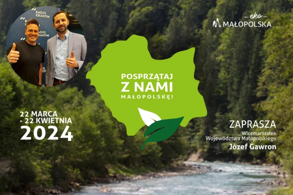 Akcja Posprzątaj z nami Małopolskę rozpoczyna się już 22 marca!