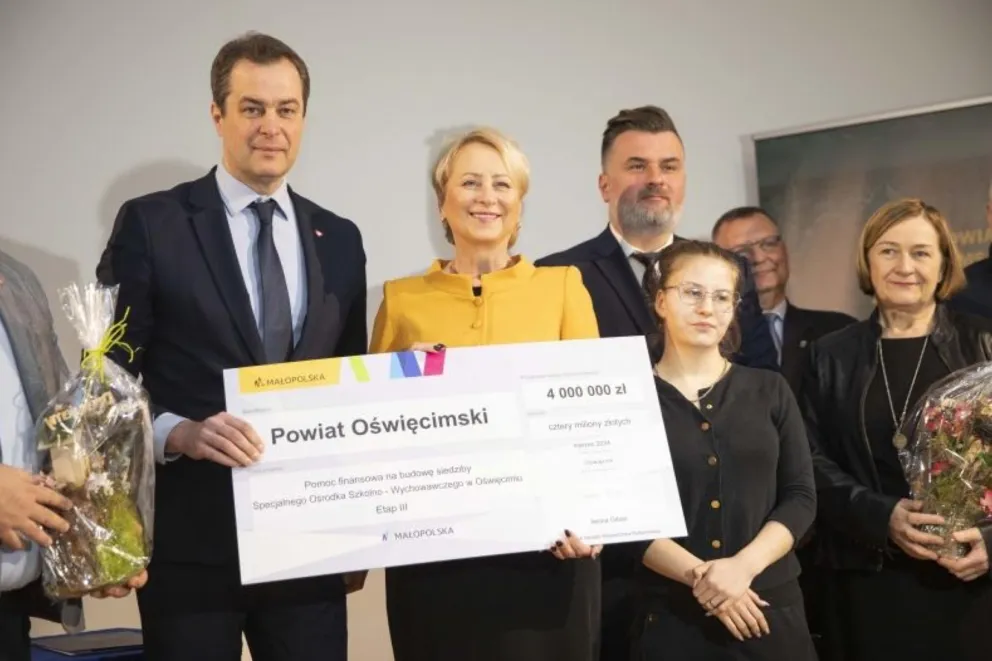 4 miliony złotych na rozbudowę Specjalnego Ośrodka Szkolny-Wychowawczy w Oświęcimiu