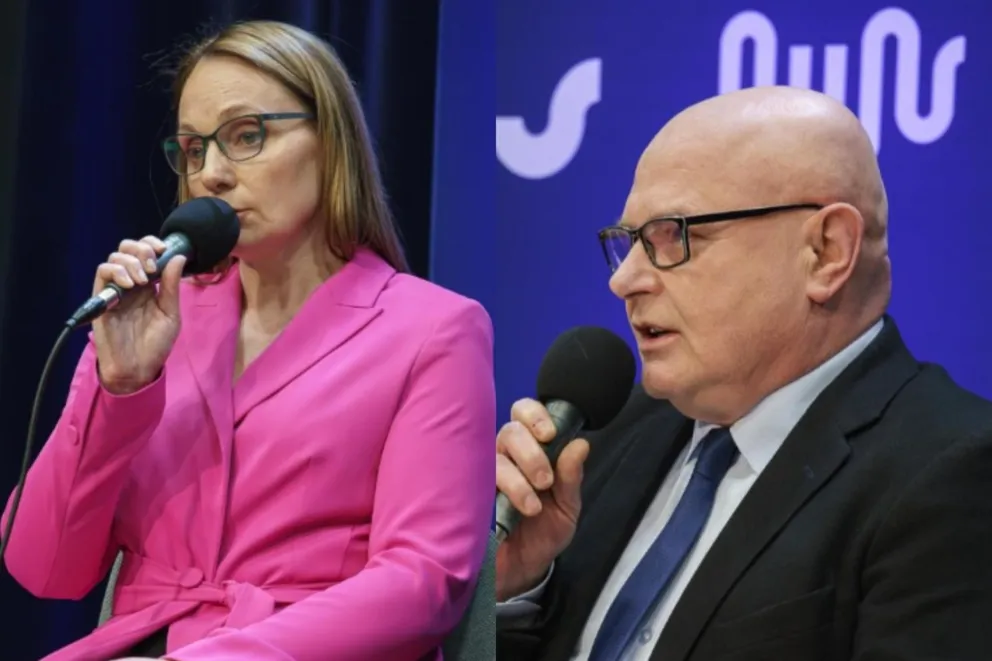 Spór o kontrowersyjny gest i dwa sprzeczne oświadczenia kandydatów na prezydenta Nowego Sącza