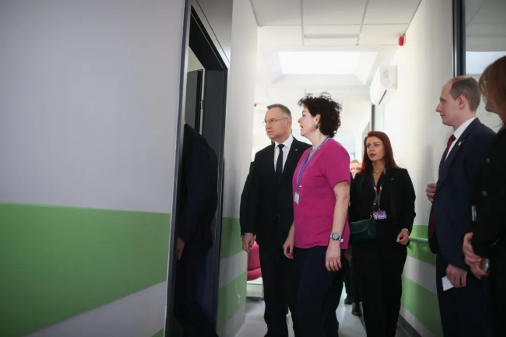 Prezydent o ośrodku w Radziszowie: Ochrona zdrowia na najwyższym poziomie