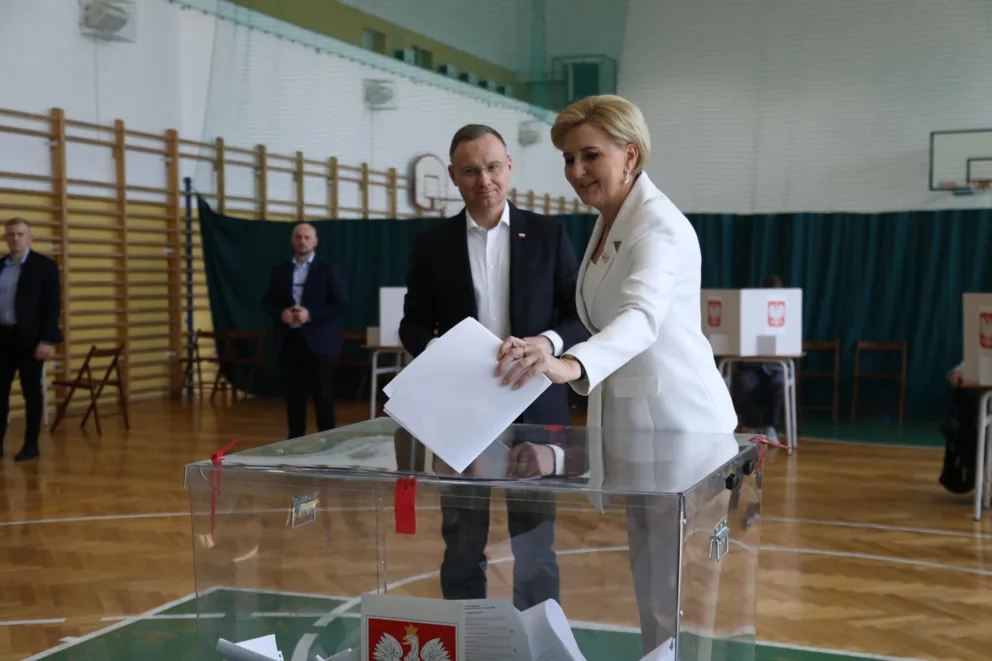 Prezydent Andrzej Duda zagłosował w wyborach samorządowych