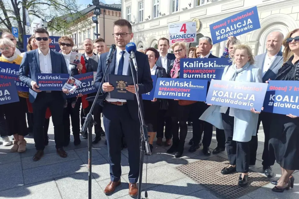 Bartosz Kaliński pozostanie burmistrzem Wadowic