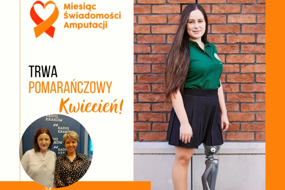 Osoby po amputacji są obok nas. Pomarańczowy Kwiecień po raz pierwszy w Polsce
