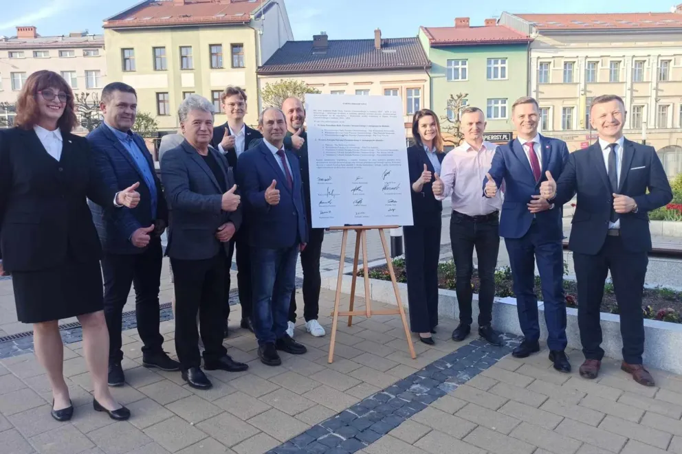 W Chrzanowie podpisano umowę koalicyjną w sprawie wyboru starosty i prezydium rady powiatu