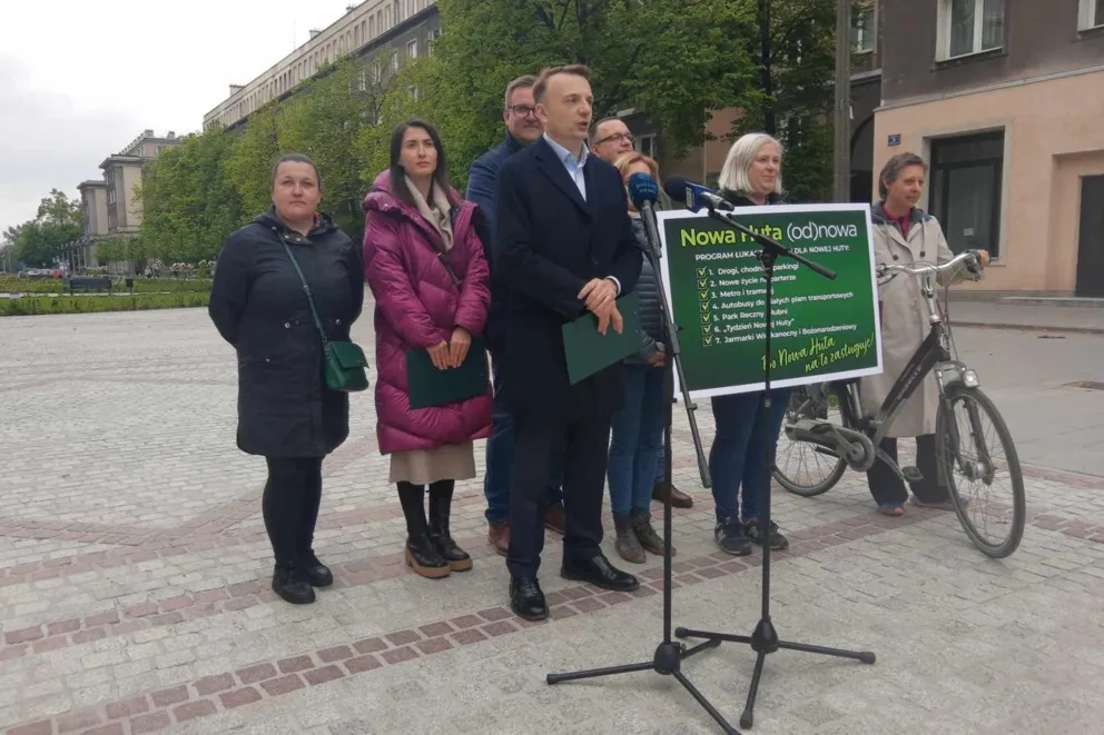Łukasz Gibała zapewnia, że ma pomysł na Nową Hutę
