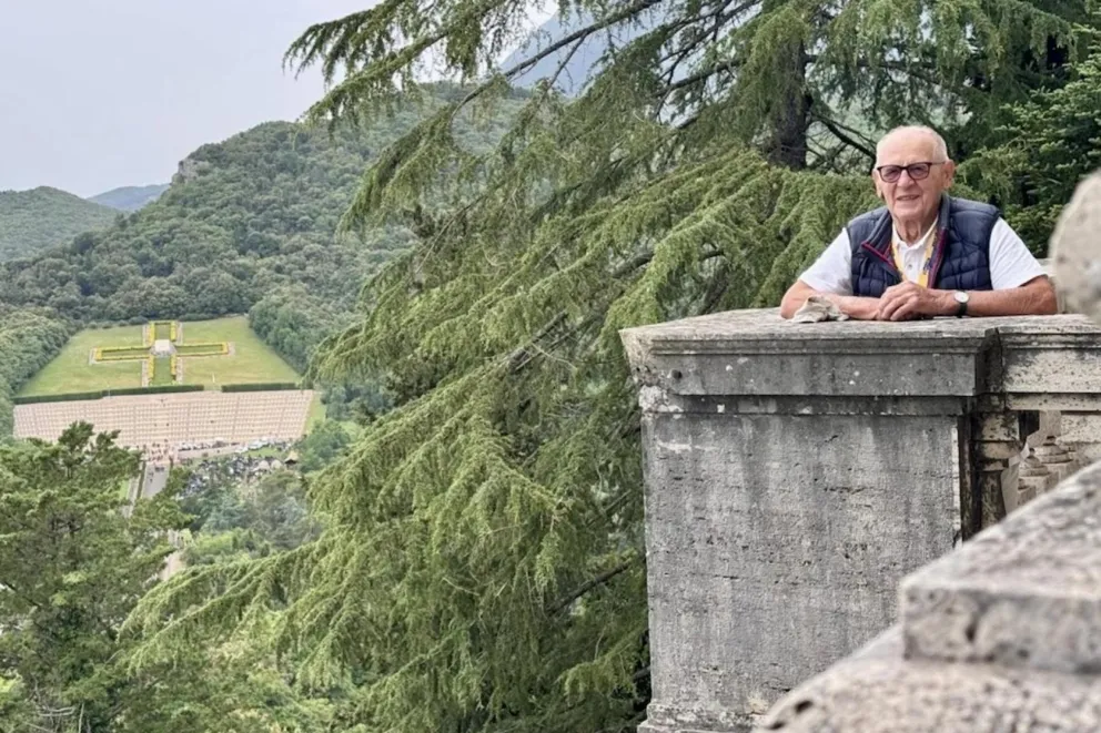 Sobiesław Zasada dojechał "Maluchem" do Monte Cassino. ZDJĘCIA