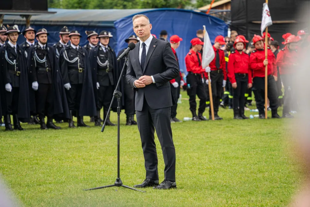 Wizyta Prezydenta Andrzeja Dudy w Starym Sączu