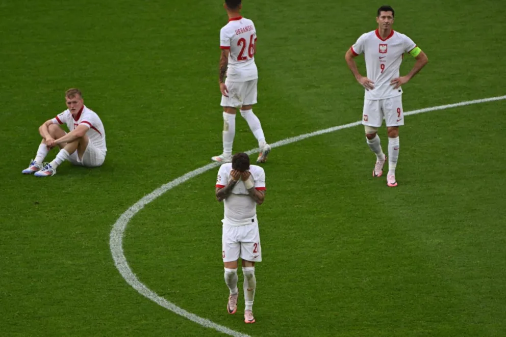 Polska przegrała z Austrią 1:3 w meczu piłkarskich mistrzostw Europy