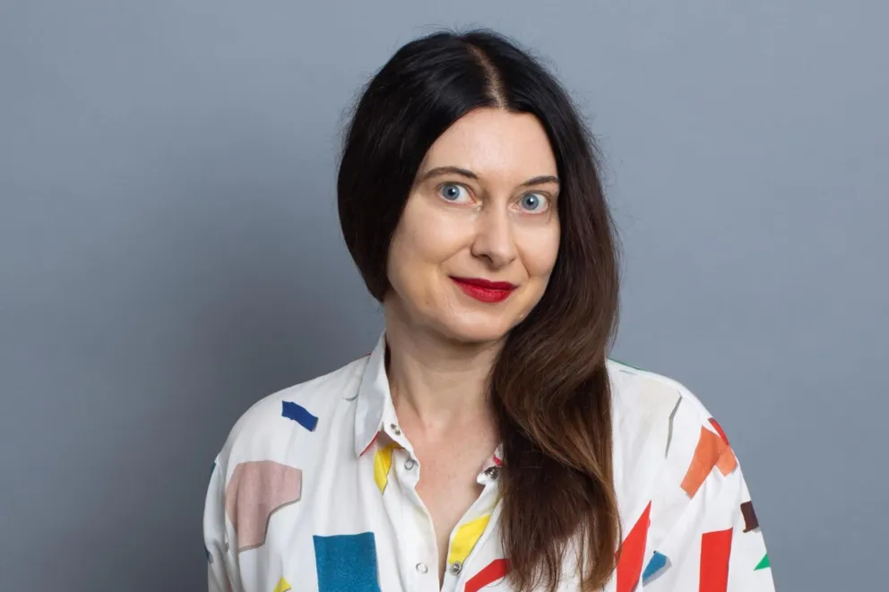 Beata Chomątowska w  "Mieście Dzieci Świata"